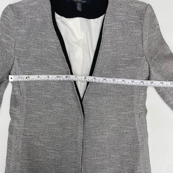 Kenneth Cole Gray/Gold Shimmer Blazer - Picture 2 of 9